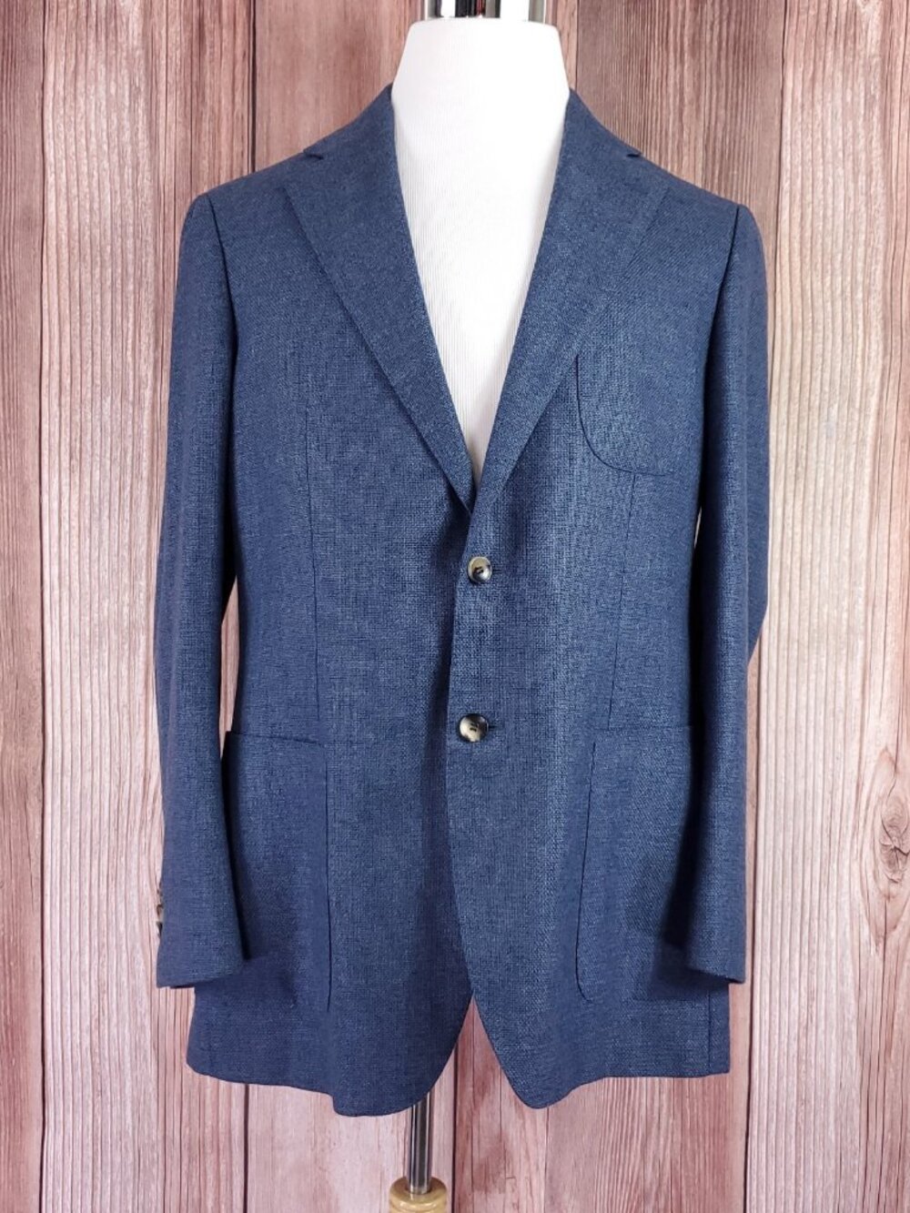 *READ* Suitsupply Havana Blazer 44R E Thomas Wool Cashmere Sport Coat Jacket